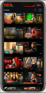 Pin-up app versión móvil